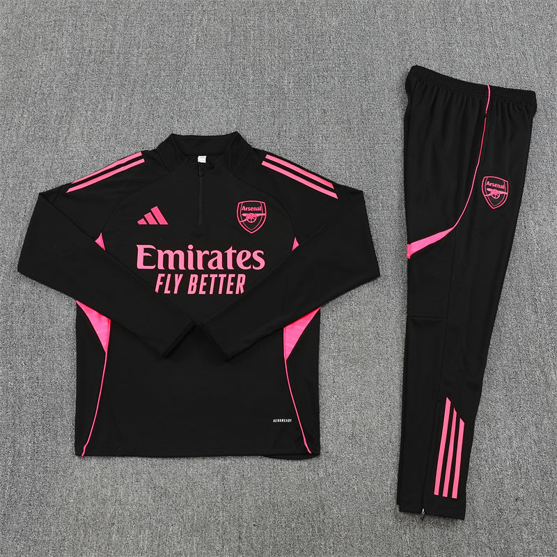 Arsenal 25/26 Tracksuit - Black