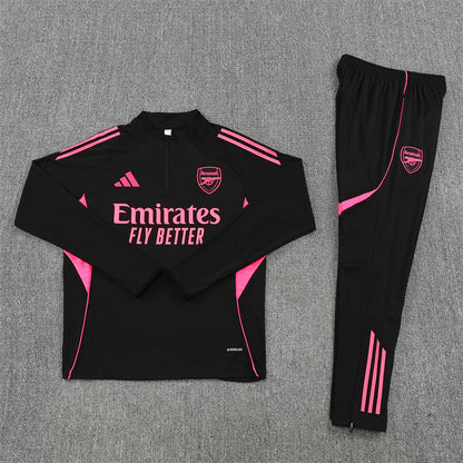 Arsenal 25/26 Tracksuit - Black