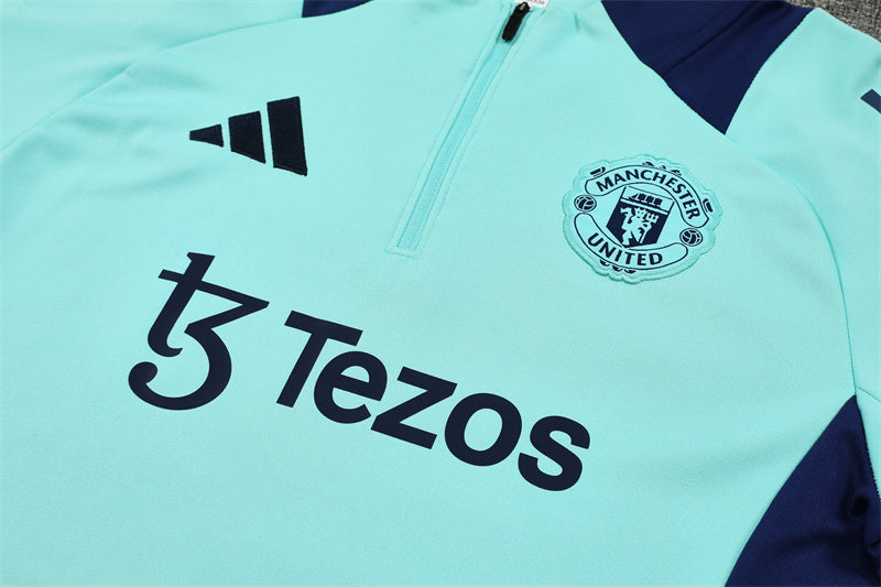 Manchester United 24/25 Tracksuit - Turquoise