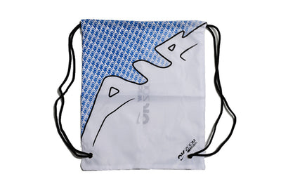 Nike Air Zoom White Football Drawstring Bag