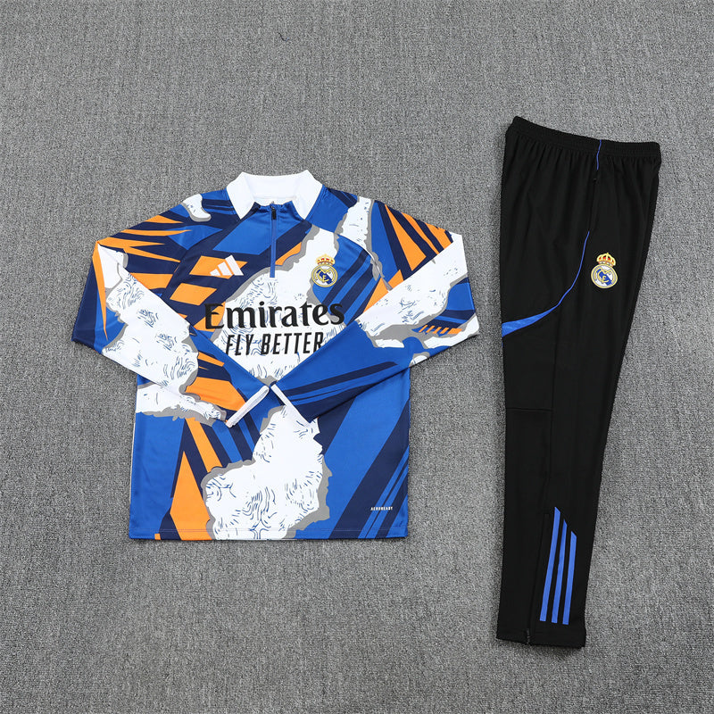 Real Madrid 25/26 Tracksuit - Tricolor