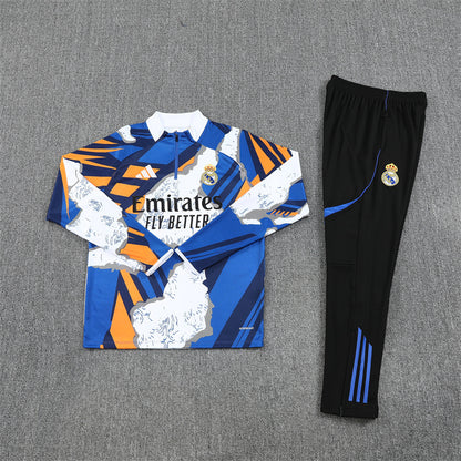 Real Madrid 25/26 Tracksuit - Tricolor