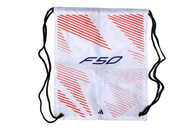 Adidas F50 White Football Drawstring Bag
