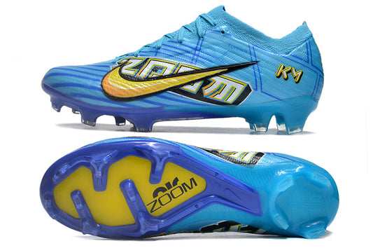 nike air zoom mercurial vapor 15 elite fg blue/yellow