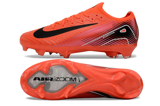 nike air zoom mercurial vapor 16 elite, red/black, available in FG, and turf.