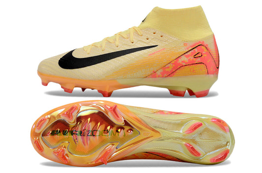 Nike air zoom mercurial superfly 10 elite, orange/black, available in FG, and turf.