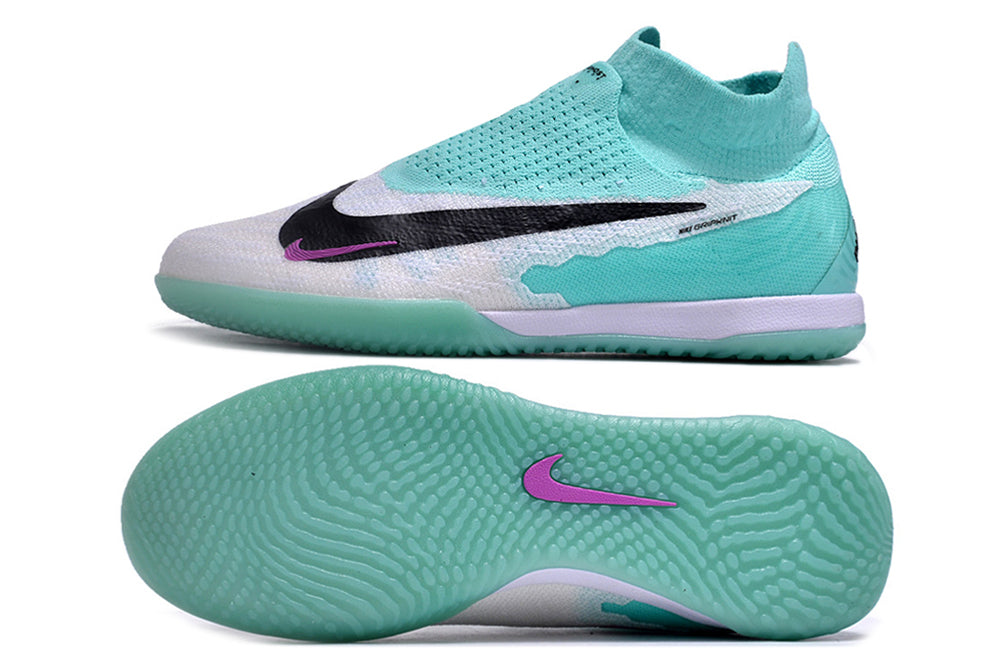 nike phantom gx elite futsal green/white