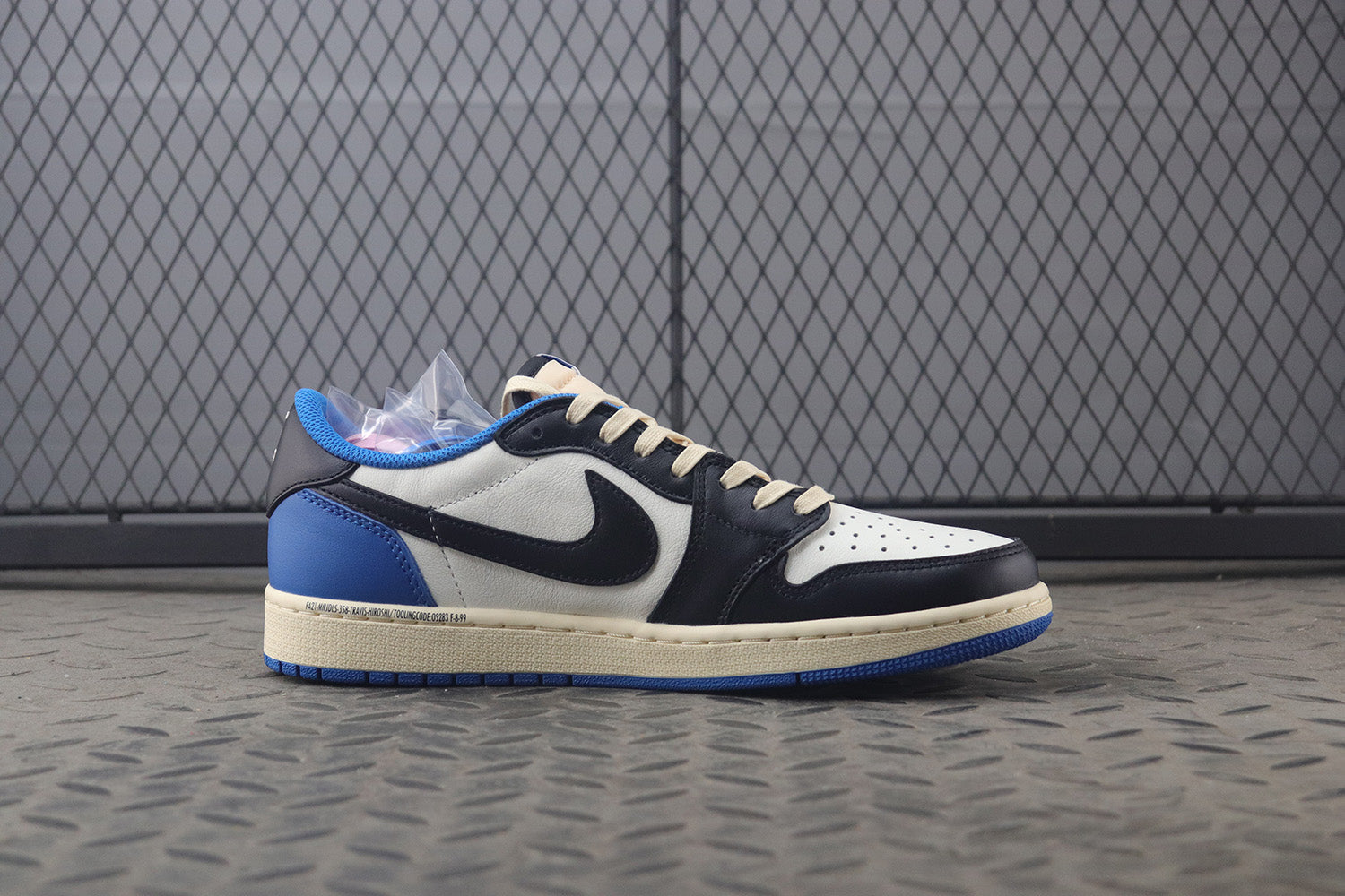 Travis Scott x fragment design x Air Jordan 1 Low OG "Military Blue"