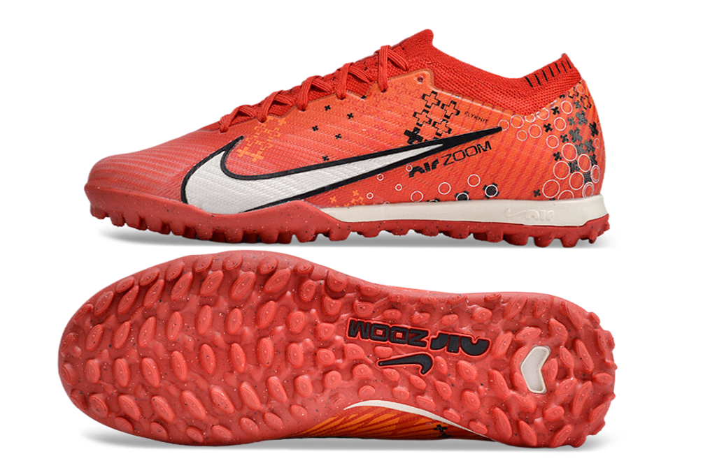 nike air zoom mercurial vapor 15 elite turf red/black