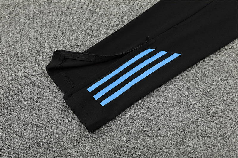 Argentina 24/25 Tracksuit - Black & Blue