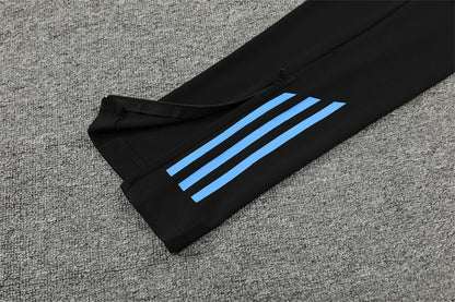 Argentina 24/25 Tracksuit - Black & Blue