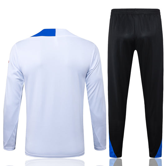 PSG 25/26 Tracksuit - White & Black
