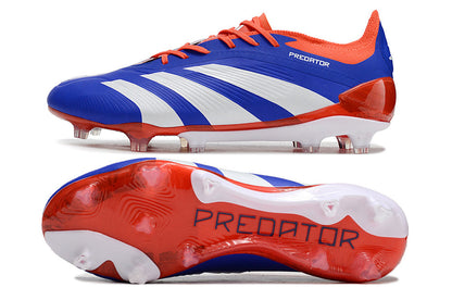 adidas predator elite fg in blue/white/orange