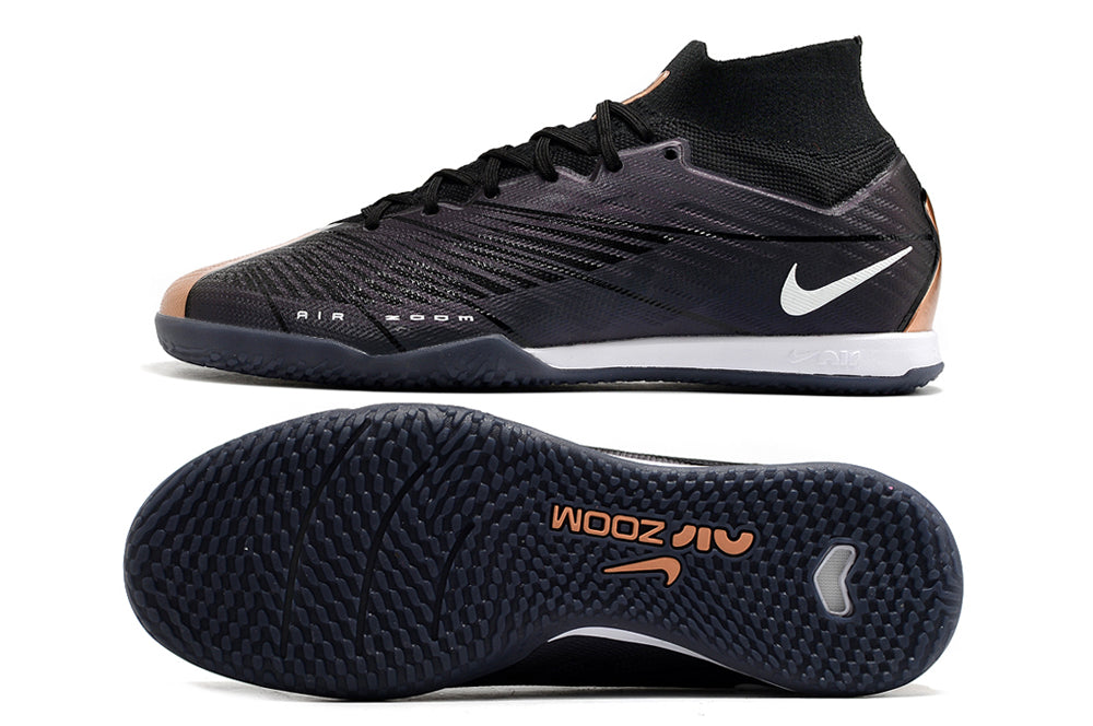 nike air zoom mercurial superfly elite 9 futsal in black