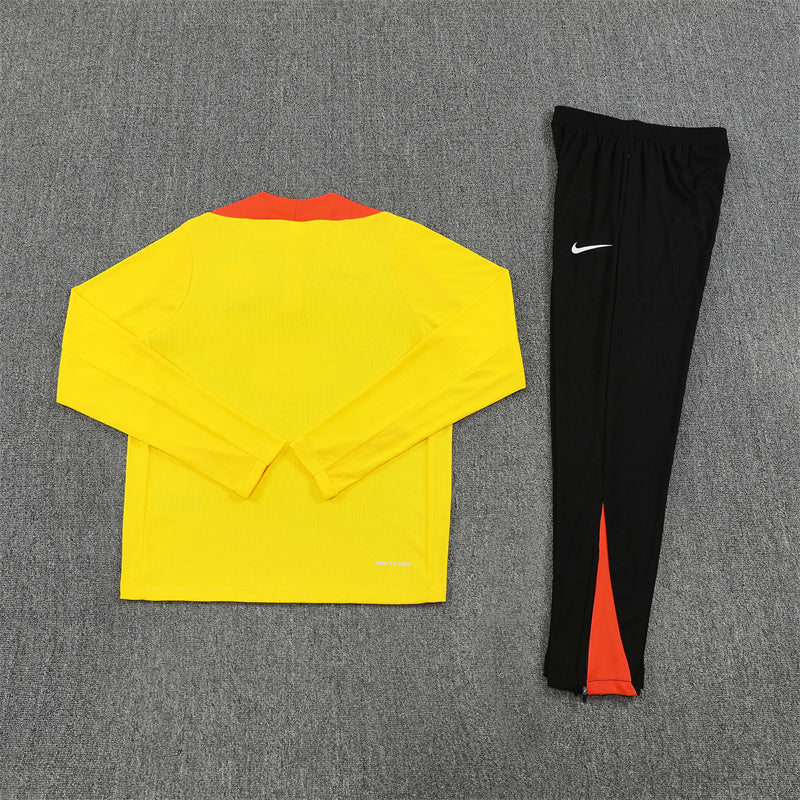 Brazil 25/26 Tracksuit - Yellow