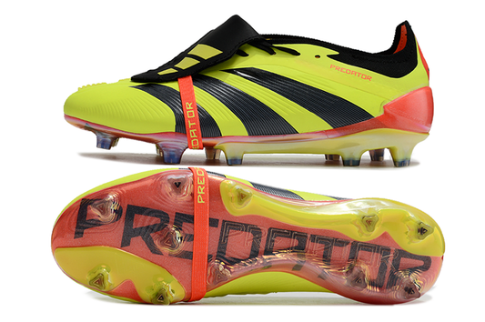 adidas predator elite fg with tongue in yellow/black/red