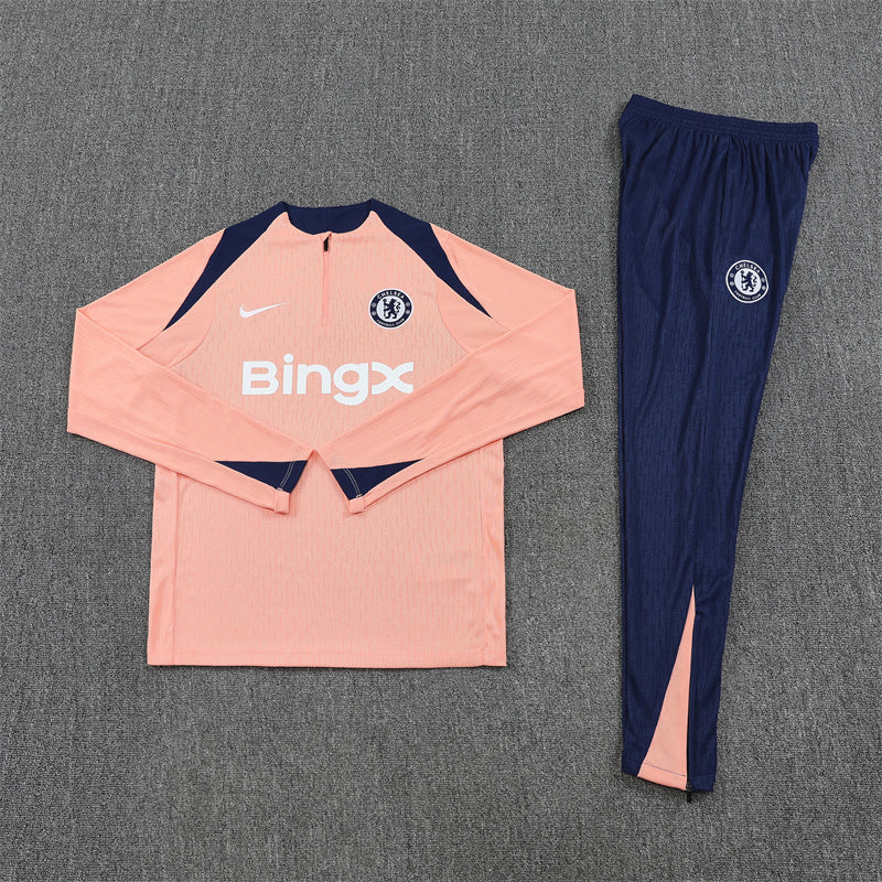 Chelsea 25/26 Tracksuit - Peach