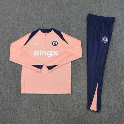 Chelsea 25/26 Tracksuit - Peach