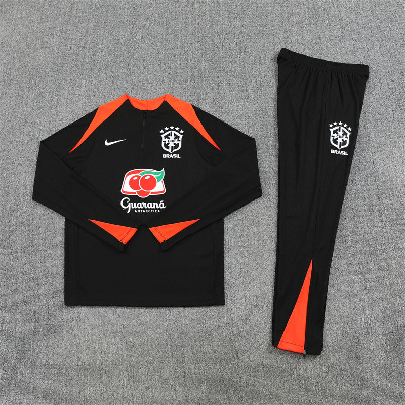 Brazil 25/26 Tracksuit - Black