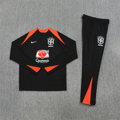 Brazil 25/26 Tracksuit - Black