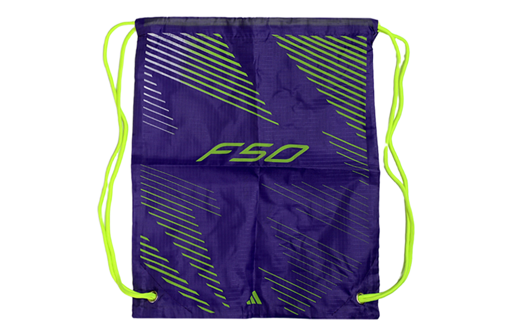 Adidas F50 Purple Football Drawstring Bag