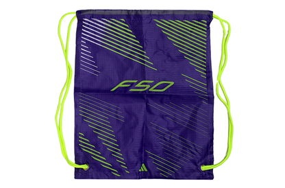 Adidas F50 Purple Football Drawstring Bag