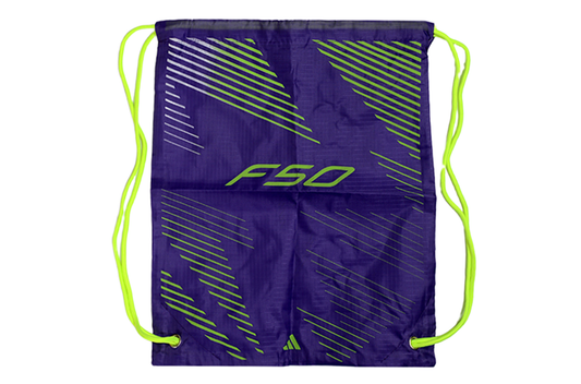 Adidas F50 Purple Football Drawstring Bag