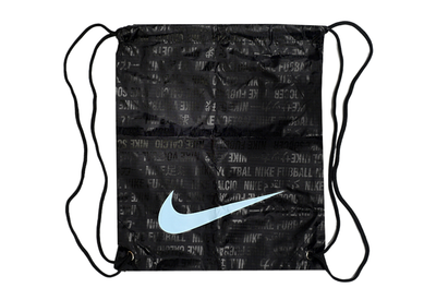 Nike Black & Blue Football Drawstring Bag