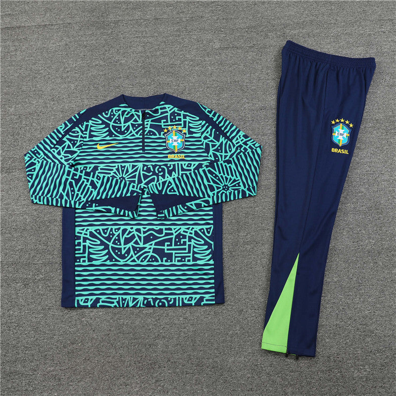 Brazil 24/25 Tracksuit - Blue