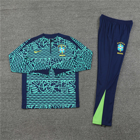 Brazil 24/25 Tracksuit - Blue