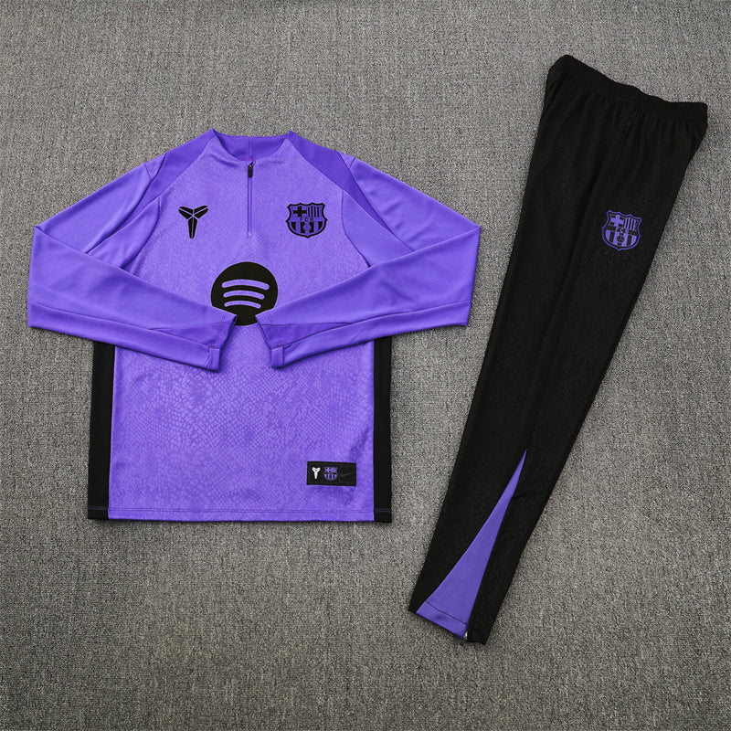 Barcelona 25/26 Tracksuit - Purple X Mamba Mentality