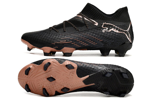 Puma future ultimate 7, black/brown, available in FG and turf.