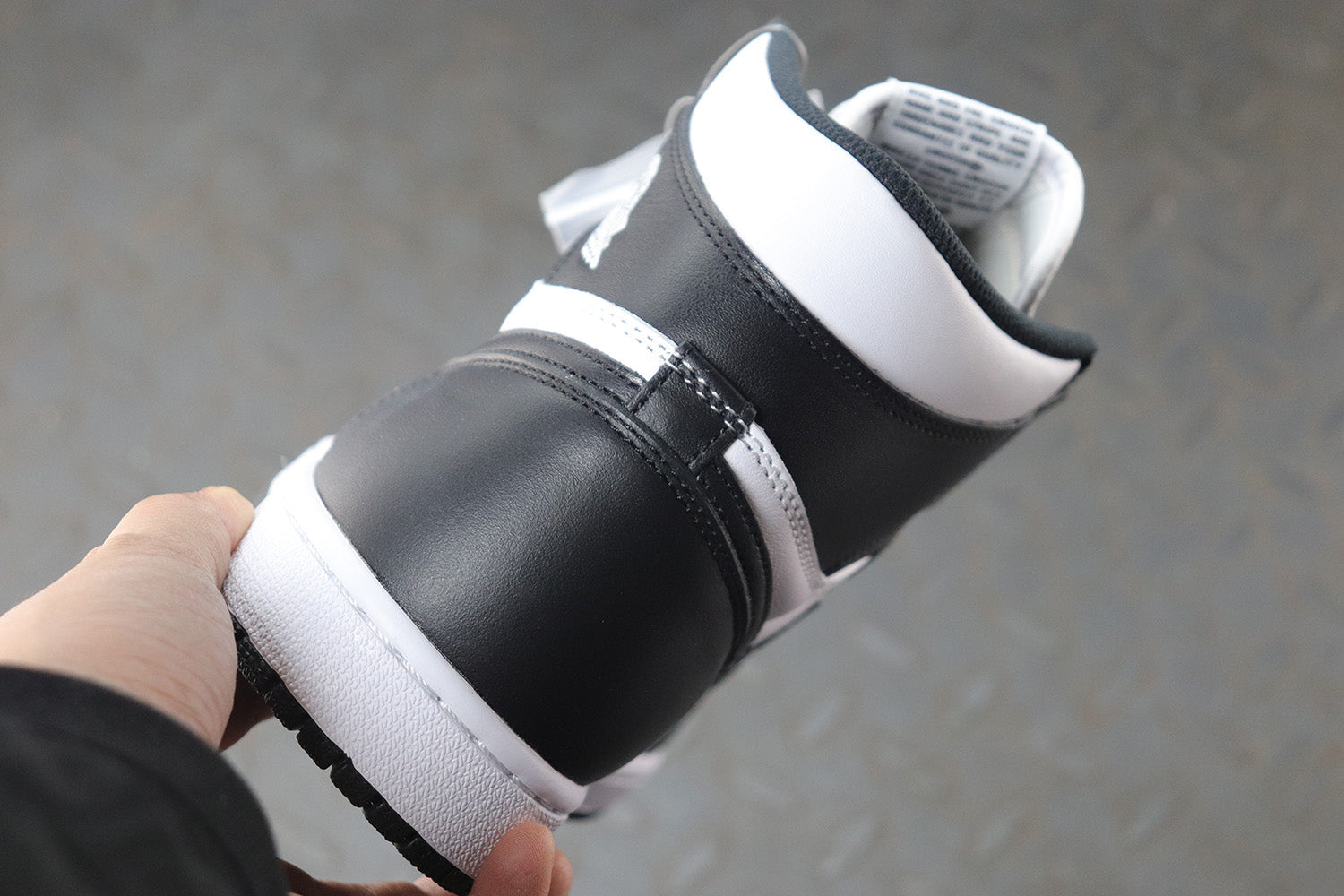 Nike air jordan 1 black, all sizes available.