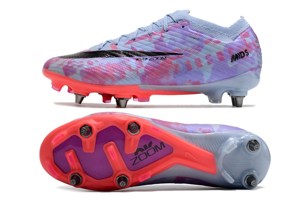 nike air zoom mercurial vapor 15 elite metal-sg purple/pink