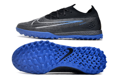 nike phantom gx elite low turf black/blue