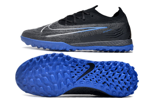 nike phantom gx elite low turf black/blue