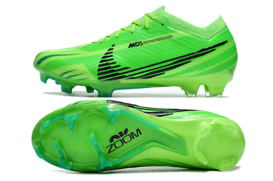 nike air zoom mercurial vapor 15 elite fg green/black 