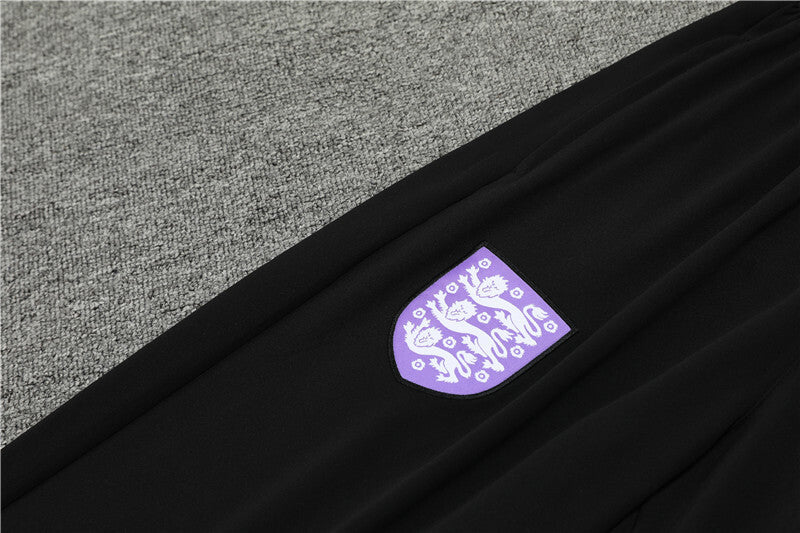 England 24/25 Tracksuit - Black