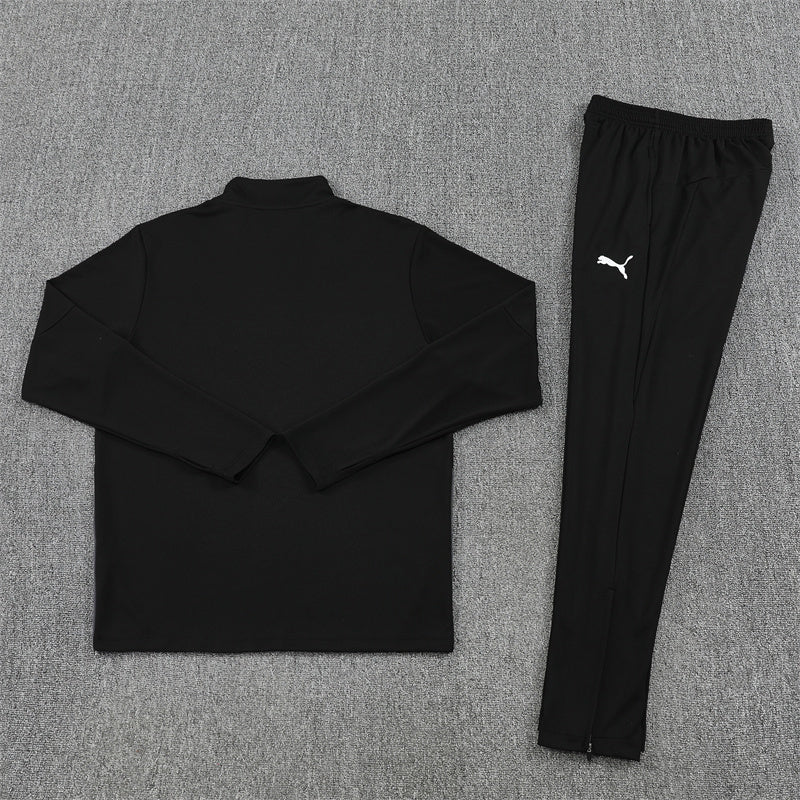 Manchester City 25/26 Tracksuit - Black