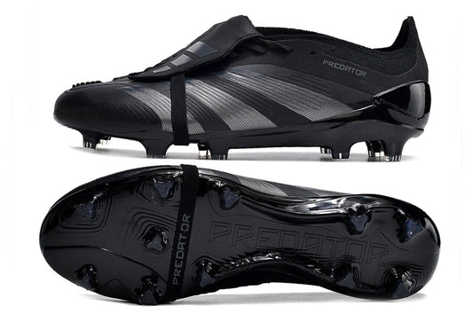 adidas predator elite fg with tongue in full black