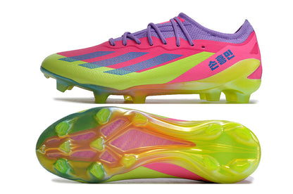 adidas x crazyfast elite fg in blue/pink/green
