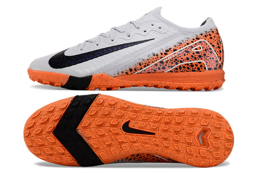 nike air zoom mercurial vapor 16 elite, orange/white, available in FG, and turf.