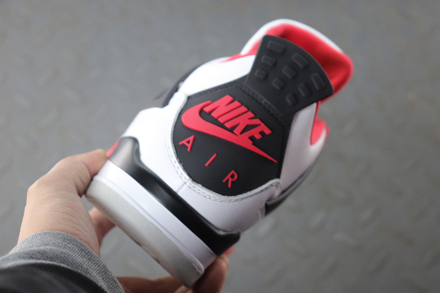 Nike air jordan 4 fire red, all sizes available.