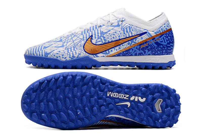 nike air zoom mercurial vapor 15 elite turf blue/white