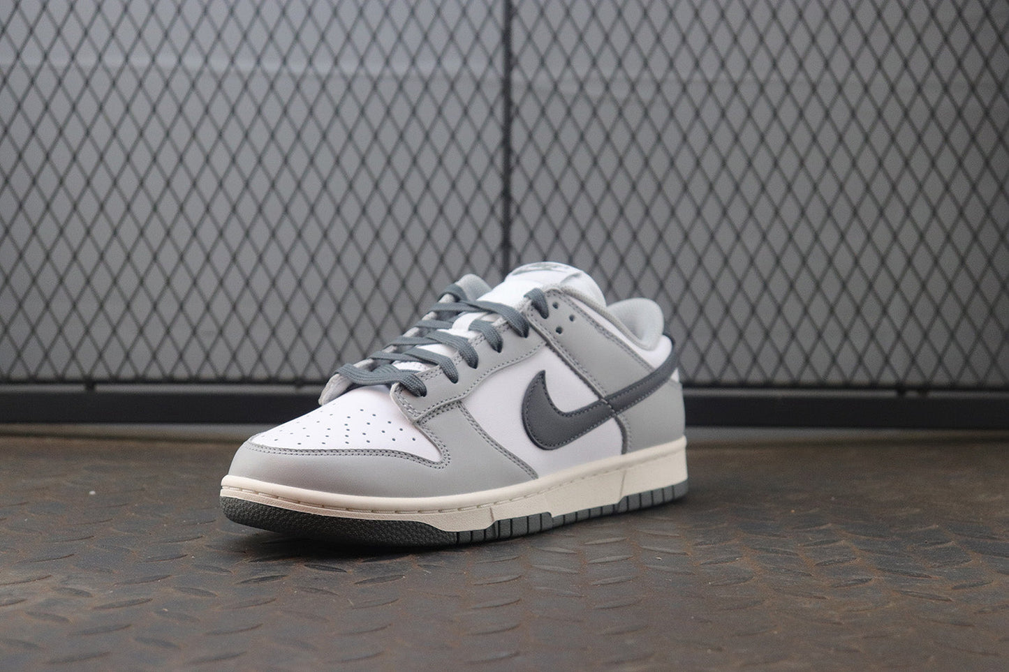 Nike dunk low light smoke grey, all sizes available.