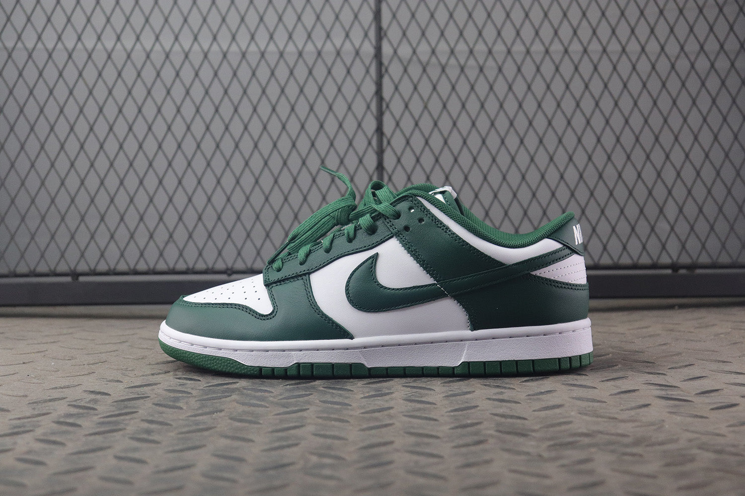 Nike dunk low varsity green, all sizes available.