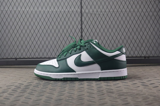 Nike dunk low varsity green, all sizes available.