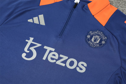 Manchester United 24/25 Tracksuit - Navy