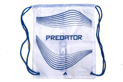 Adidas Predator White Football Drawstring Bag