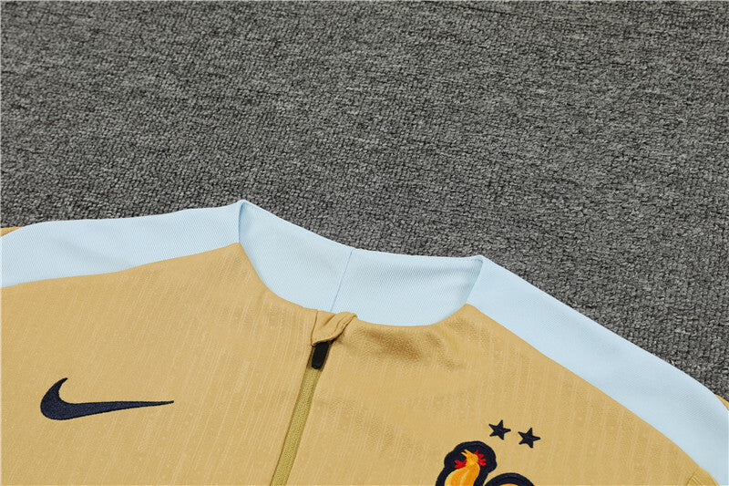 France 24/25 Tracksuit - Yellow